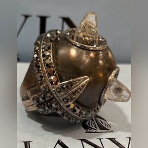 Lanvin Paris Bold Statement Ring